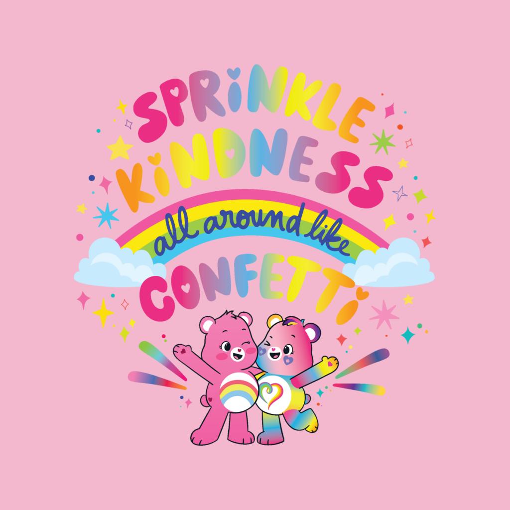 Care Bears Togetherness Bear Sprinkle Kindness Kid's Hooded Sweatshirt-ALL + EVERY