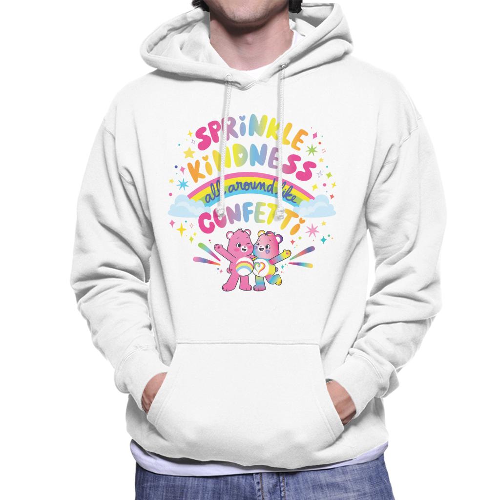 Care Bears Togetherness Bear Sprinkle Kindness Men's Hooded Sweatshirt-ALL + EVERY