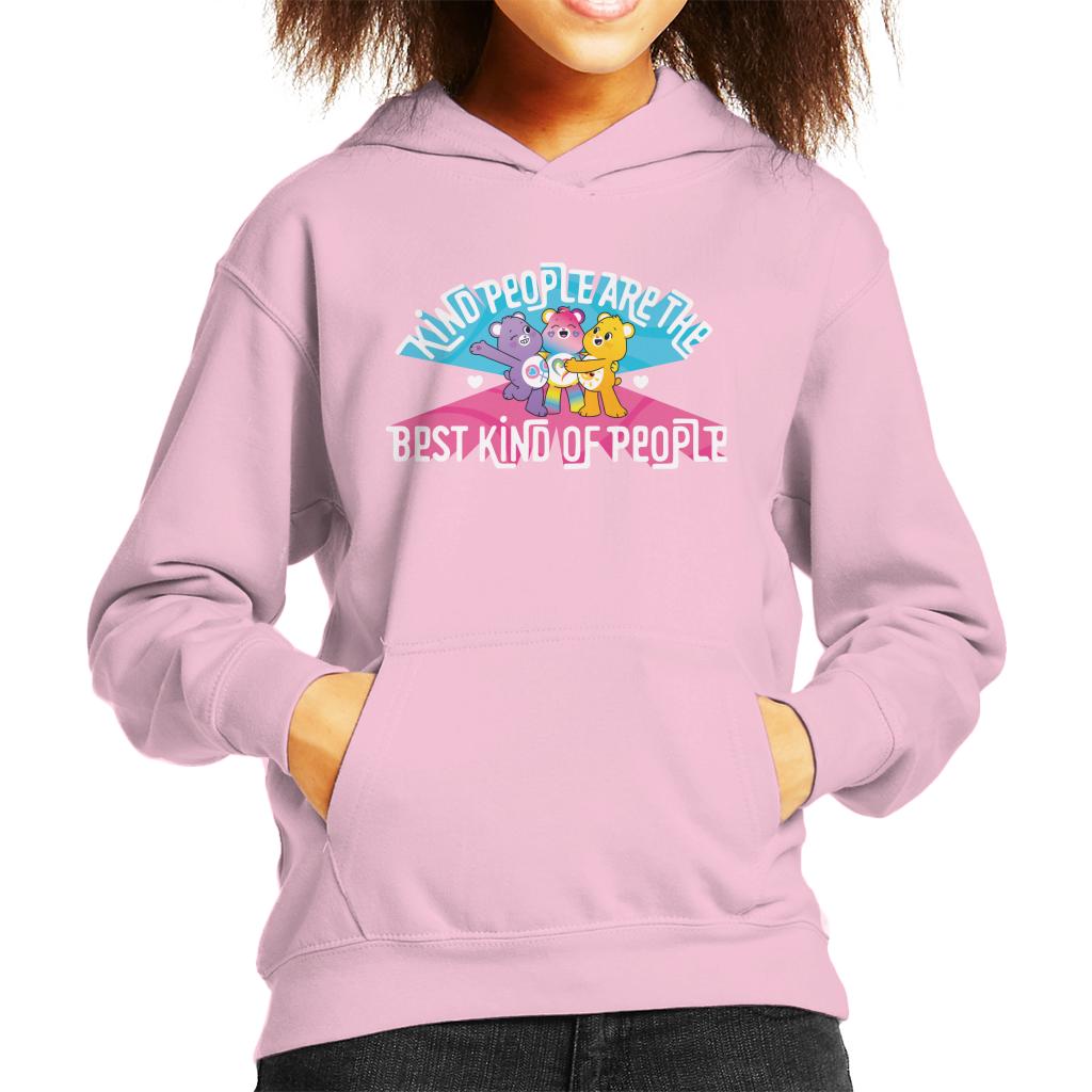 Care Bears Togetherness Bear Kind People Kid's Hooded Sweatshirt-ALL + EVERY