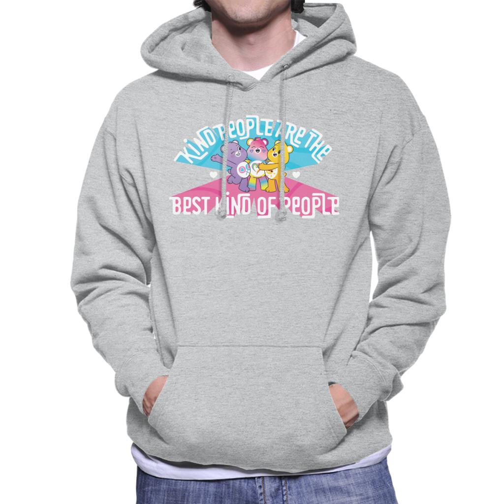 Care Bears Togetherness Bear Kind People Men's Hooded Sweatshirt-ALL + EVERY