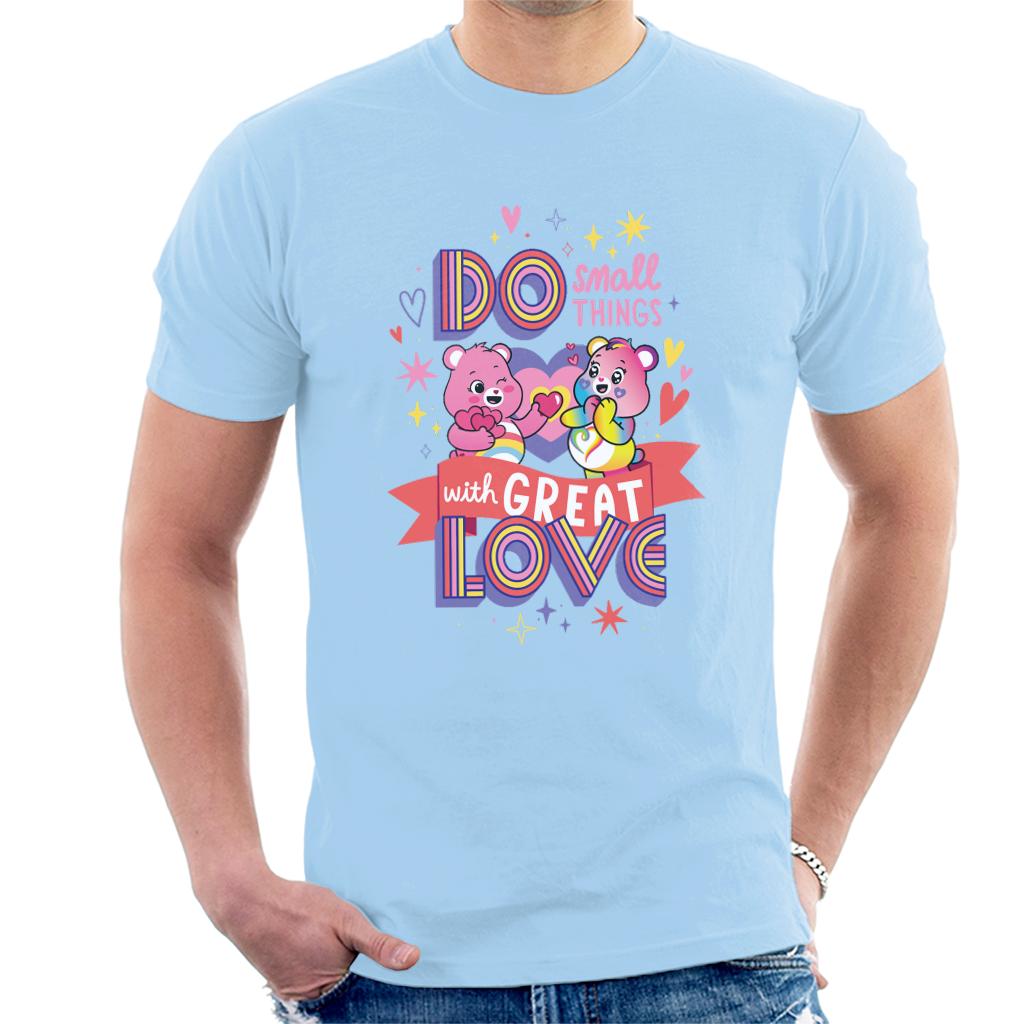 Care Bears Togetherness Bear Great Love Men's T-Shirt-ALL + EVERY