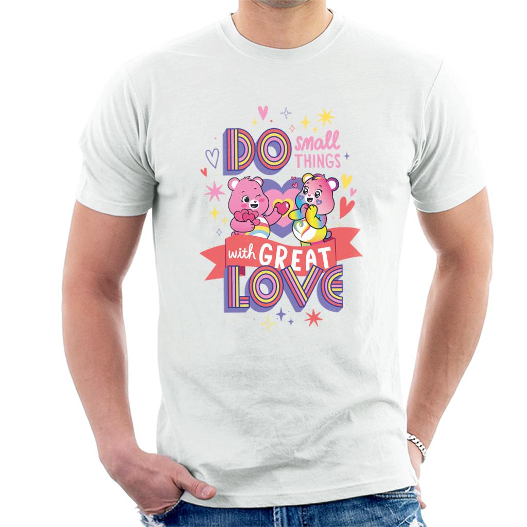 Care Bears Togetherness Bear Great Love Men's T-Shirt-ALL + EVERY