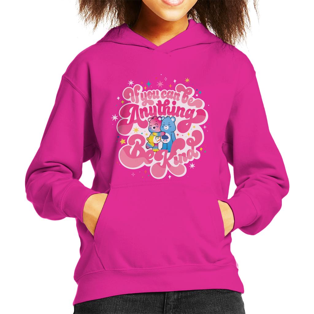 Care Bears Togetherness Bear Be Kind Kid's Hooded Sweatshirt-ALL + EVERY