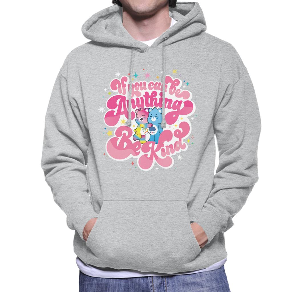 Care Bears Togetherness Bear Be Kind Men's Hooded Sweatshirt-ALL + EVERY