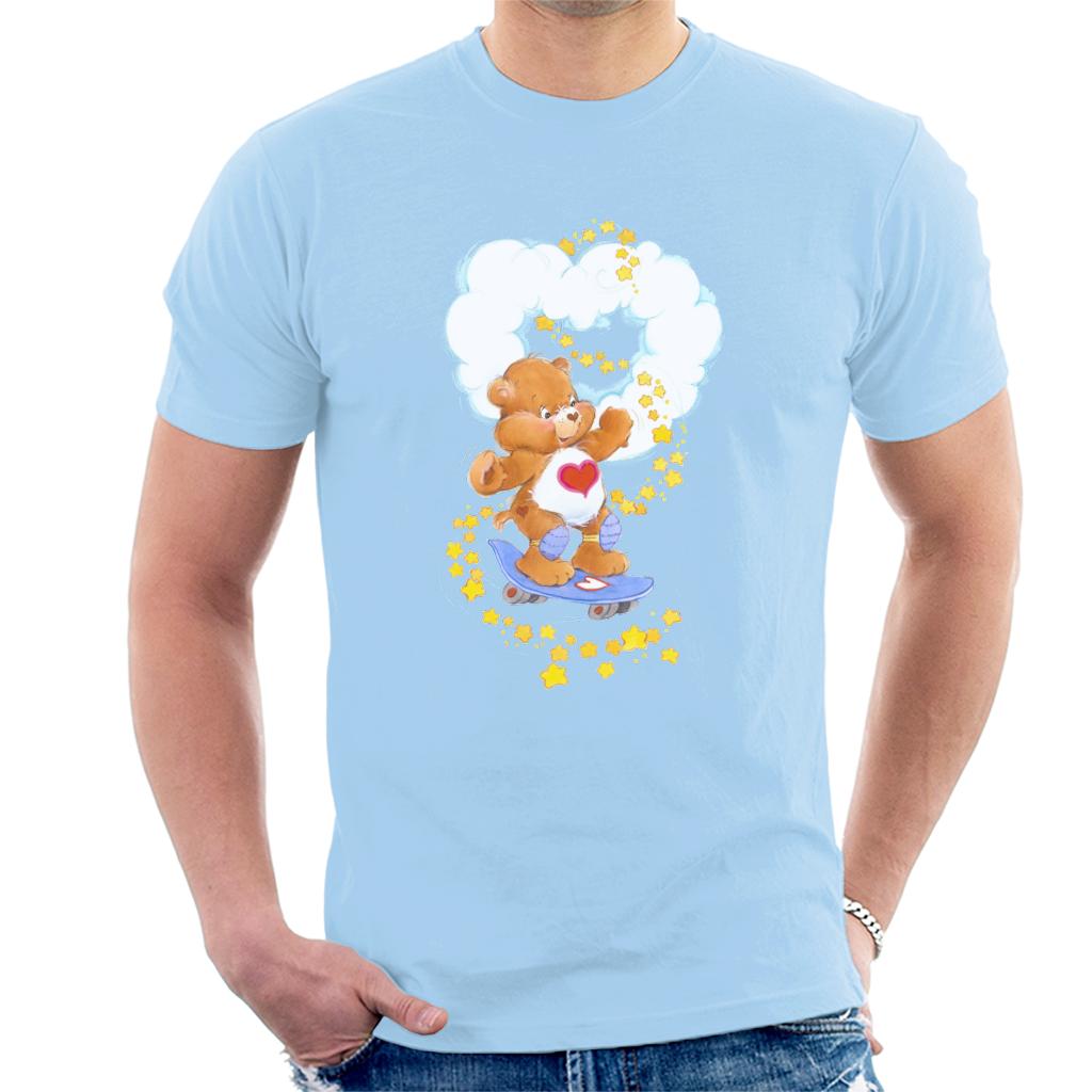 Care Bears Tenderheart Bear Stars Men's T-Shirt-ALL + EVERY