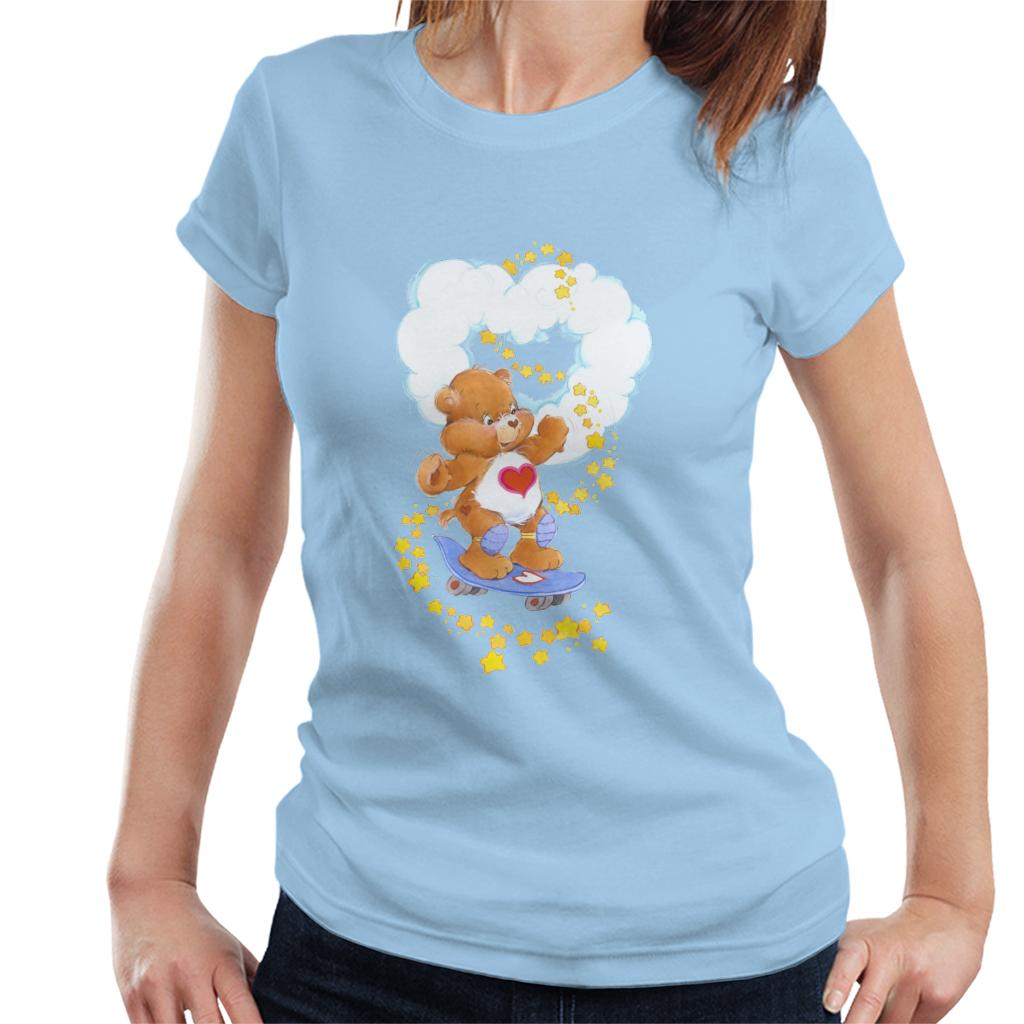 Care Bears Tenderheart Bear Stars Women's T-Shirt-ALL + EVERY