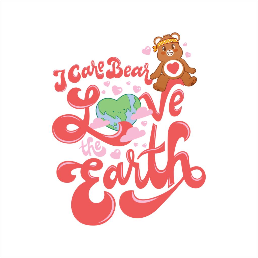 Care Bears Tenderheart Bear Love The Earth Kid's Hooded Sweatshirt-ALL + EVERY