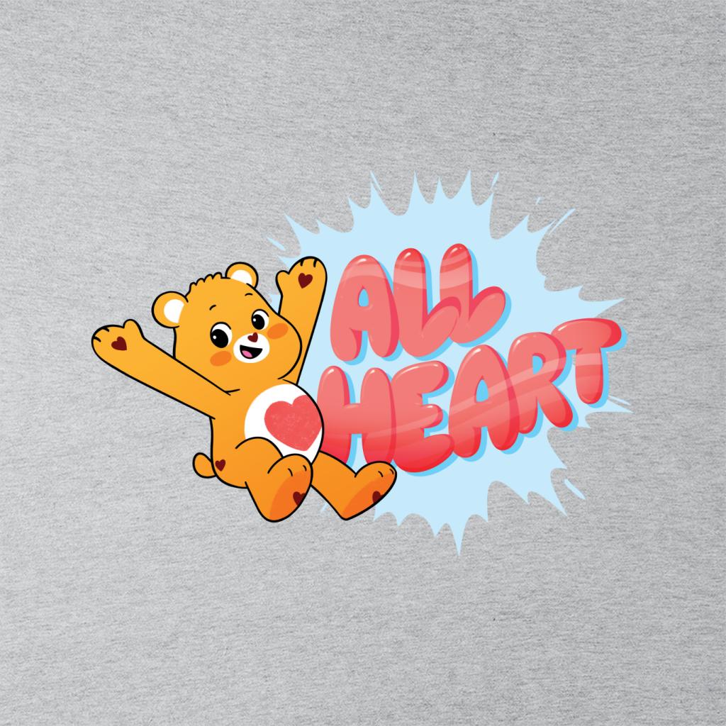 Care Bears Tenderheart Bear All Heart Men's T-Shirt-ALL + EVERY