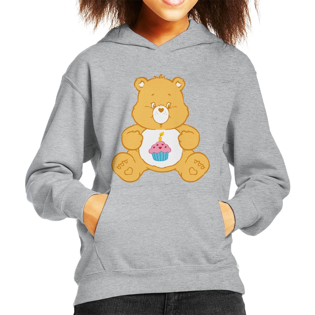 Care Bears Birthday Bear Kid's Hooded Sweatshirt-ALL + EVERY