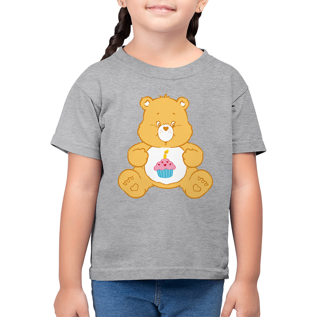 Care Bears Birthday Bear Kid's T-Shirt-ALL + EVERY