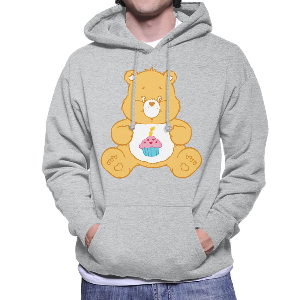 Care Bears Birthday Bear Men's Hooded Sweatshirt-ALL + EVERY