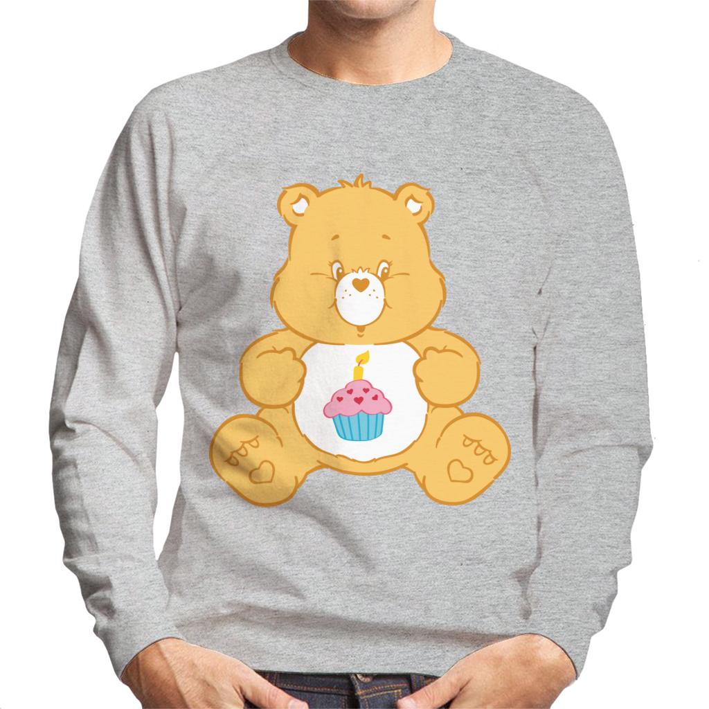 Care Bears Birthday Bear Men's Sweatshirt-ALL + EVERY