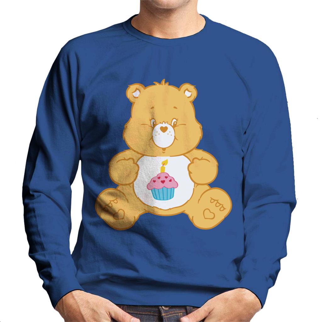 Care Bears Birthday Bear Men's Sweatshirt-ALL + EVERY