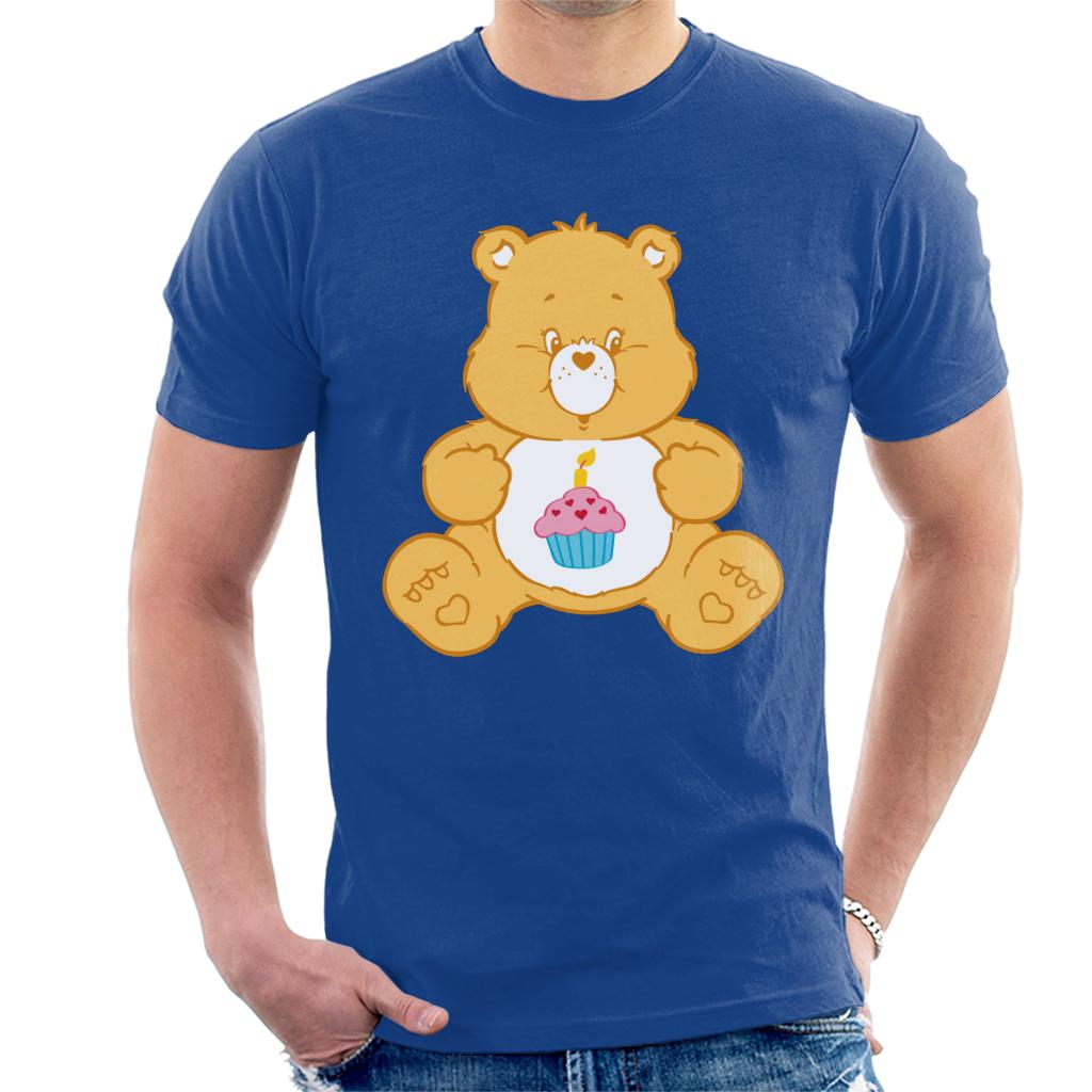 Care Bears Birthday Bear Men's T-Shirt-ALL + EVERY