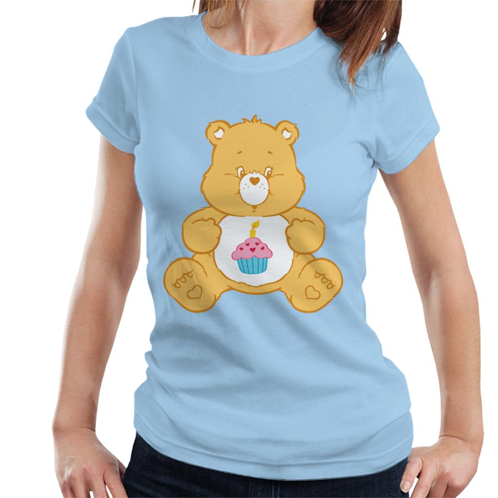 Care Bears Birthday Bear Women's T-Shirt-ALL + EVERY
