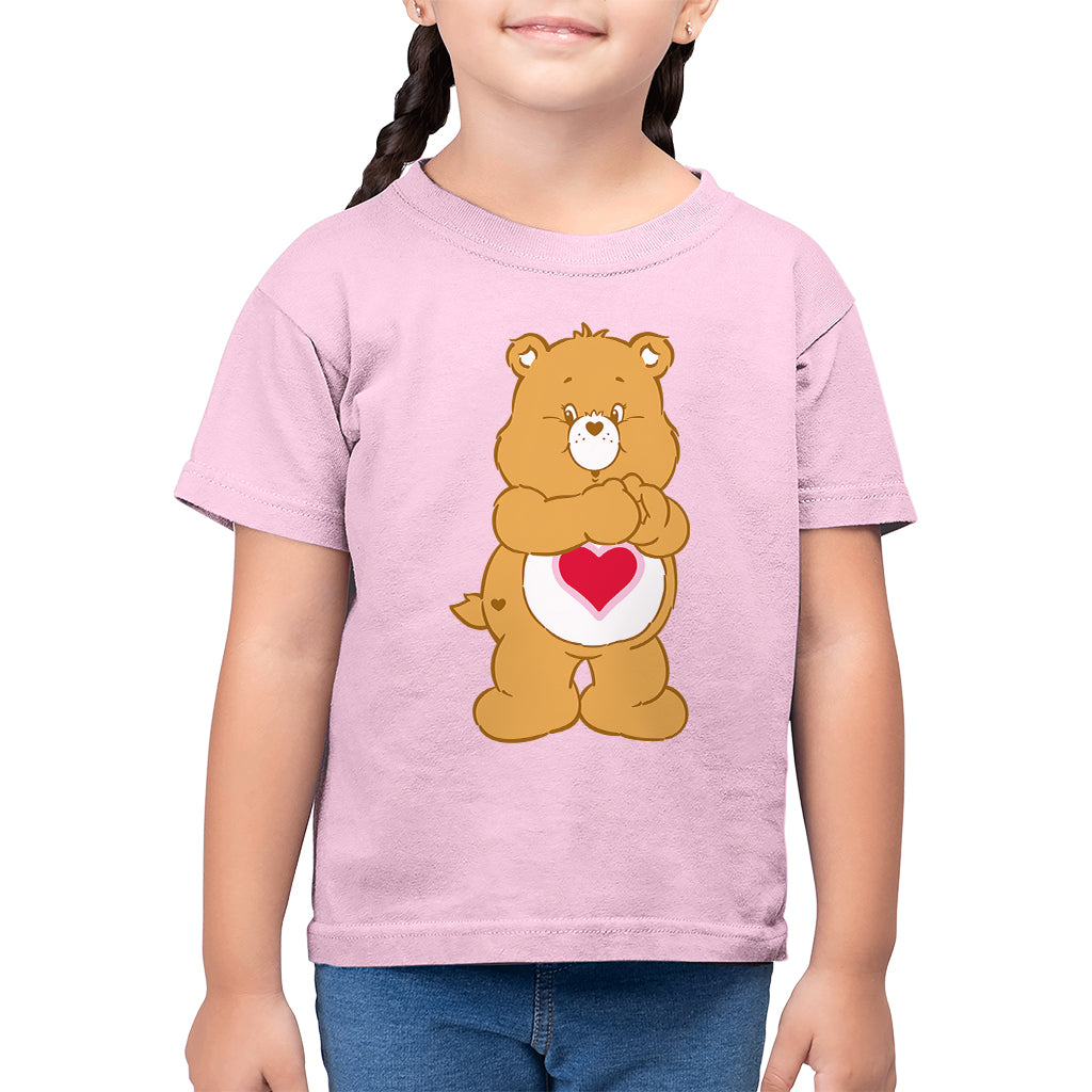 Care Bears Tenderheart Bear Kid's T-Shirt-ALL + EVERY