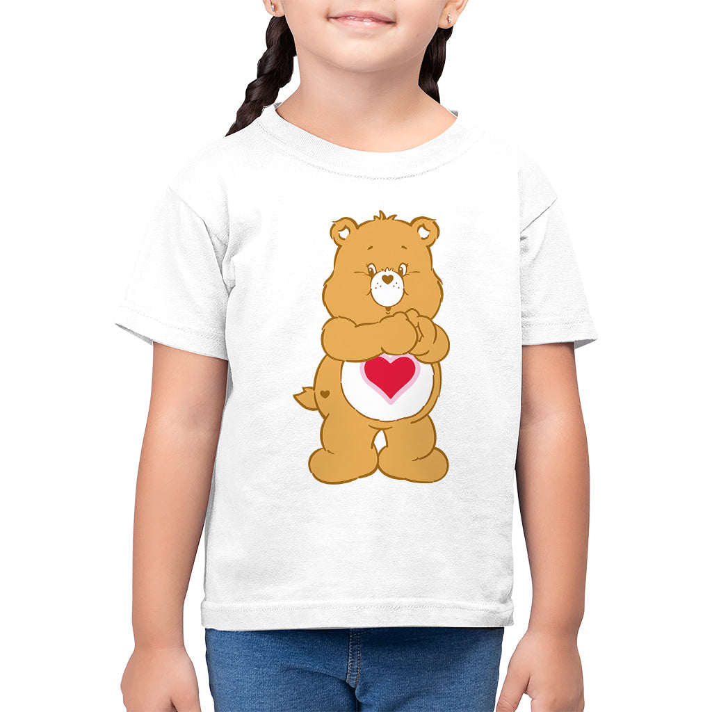 Care Bears Tenderheart Bear Kid's T-Shirt-ALL + EVERY