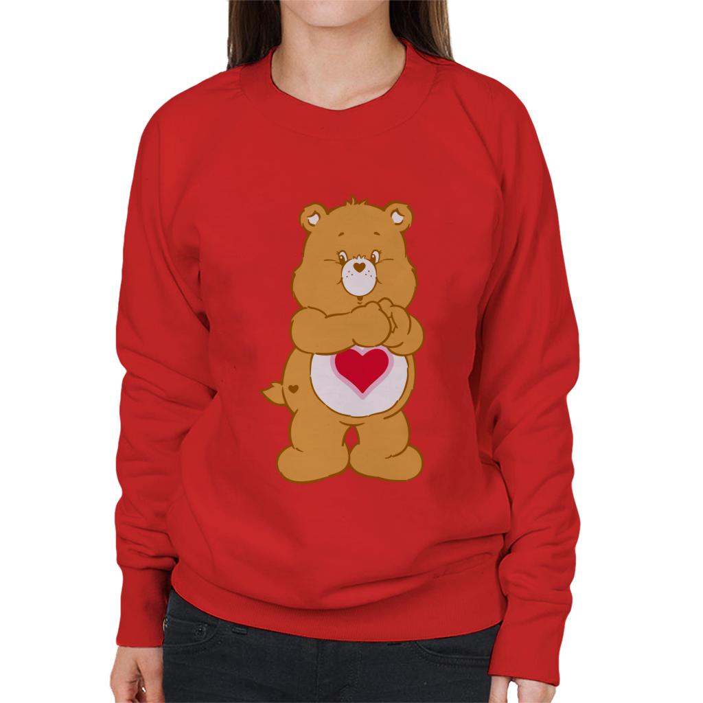 Care Bears Tenderheart Bear Women's Sweatshirt-ALL + EVERY