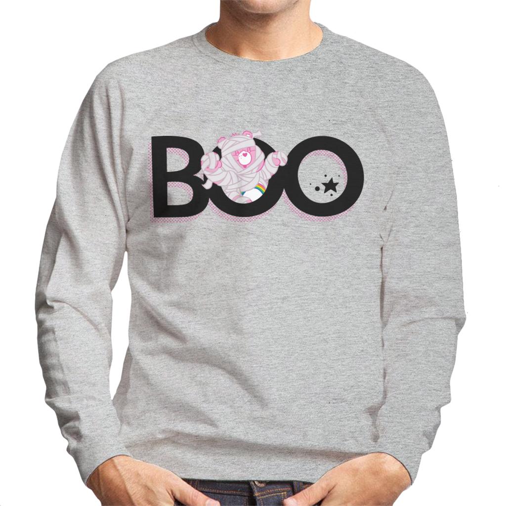 Care Bears Halloween Cheer Bear Boo Men's Sweatshirt-ALL + EVERY