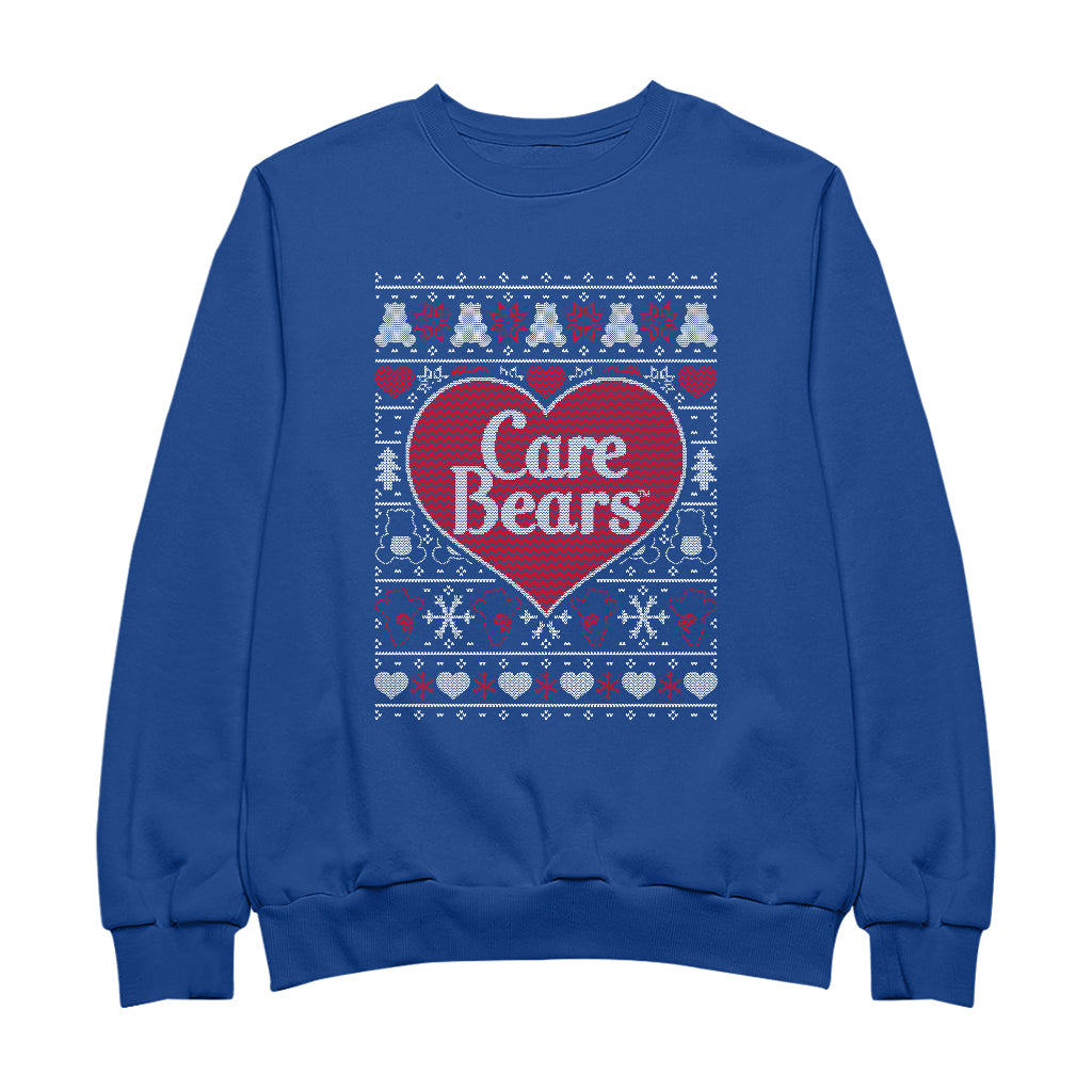 Care Bears Christmas Tenderheart Bear Love Hearts Men's Sweatshirt-ALL + EVERY