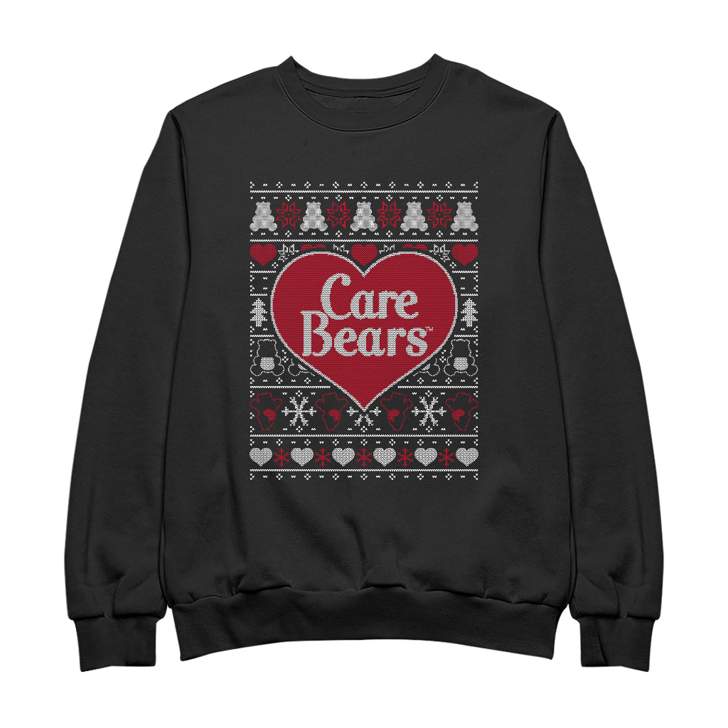 Care Bears Christmas Tenderheart Bear Love Hearts Women's Sweatshirt-ALL + EVERY