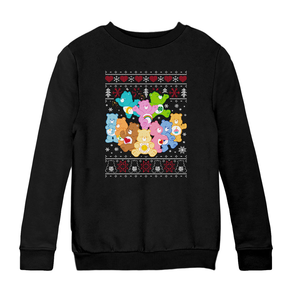 Care Bears Christmas The Original Care Bears Kids Sweatshirt-ALL + EVERY