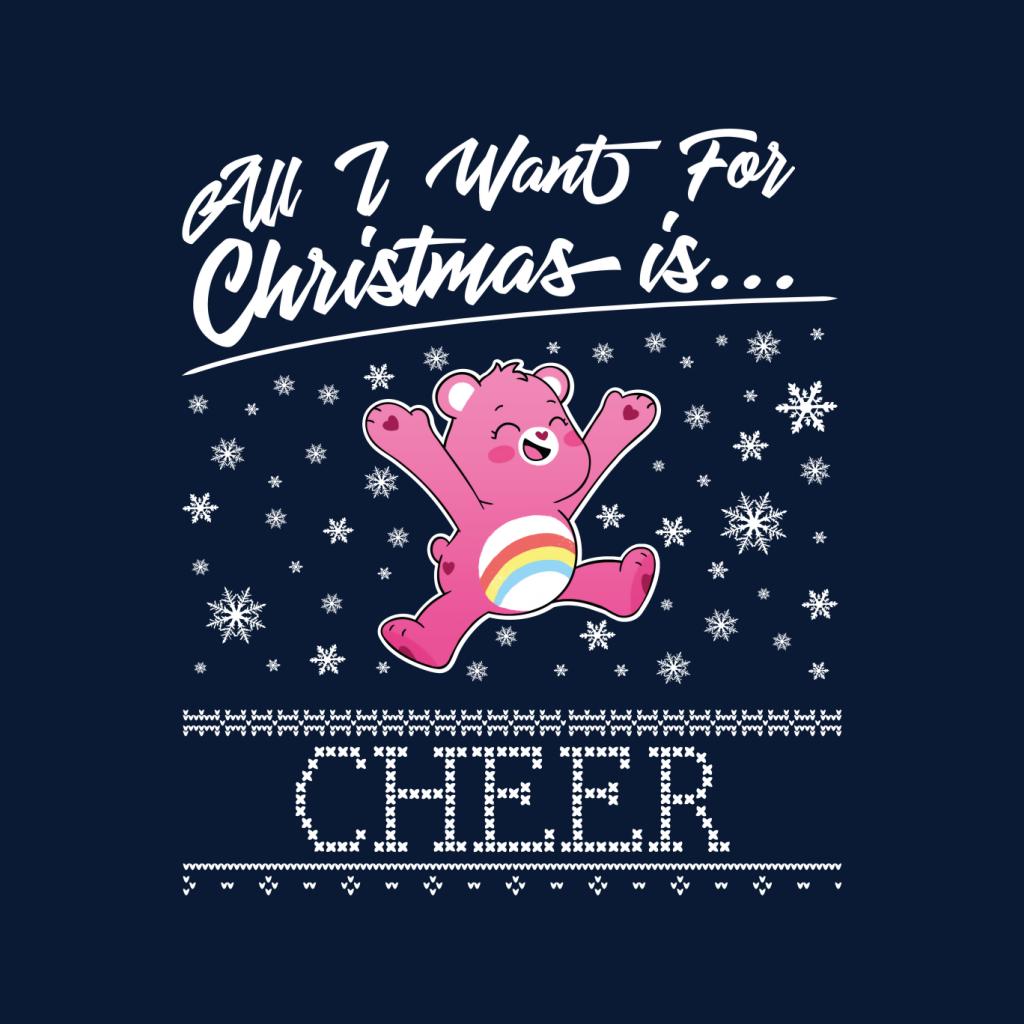 Care Bears UTM Christmas All I Want For Christmas Is Cheer Kids T-Shirt-ALL + EVERY