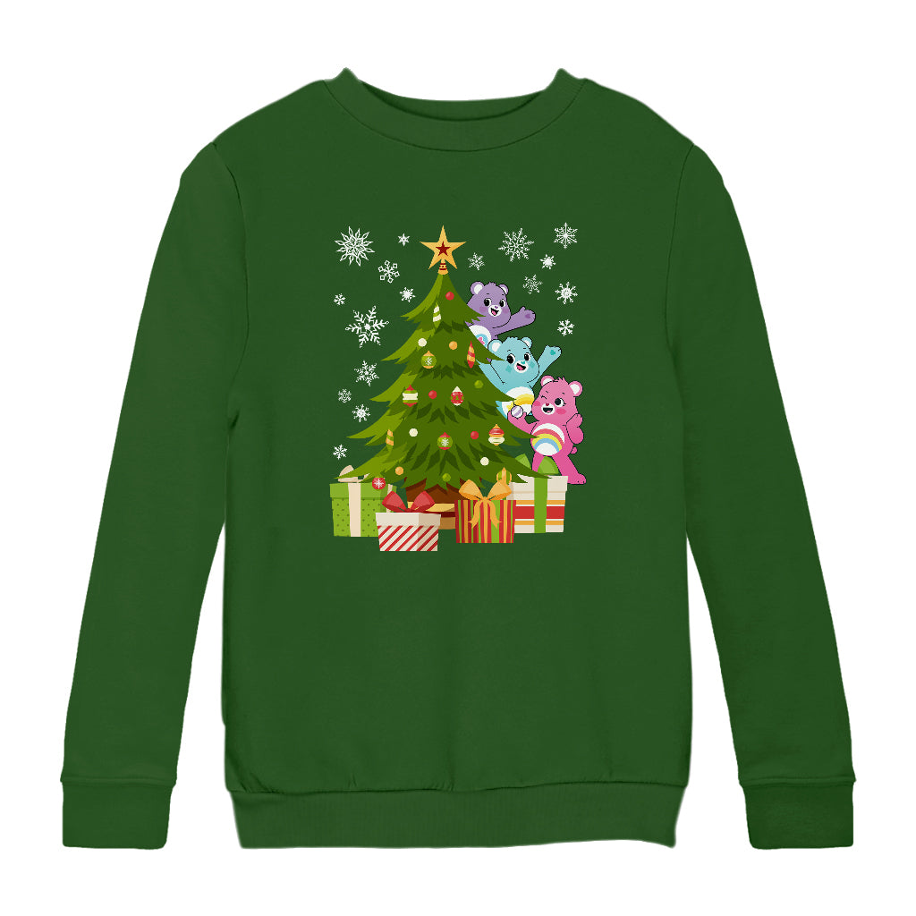 Care Bears UTM Christmas Decorating Xmas Tree Kids Sweatshirt-ALL + EVERY