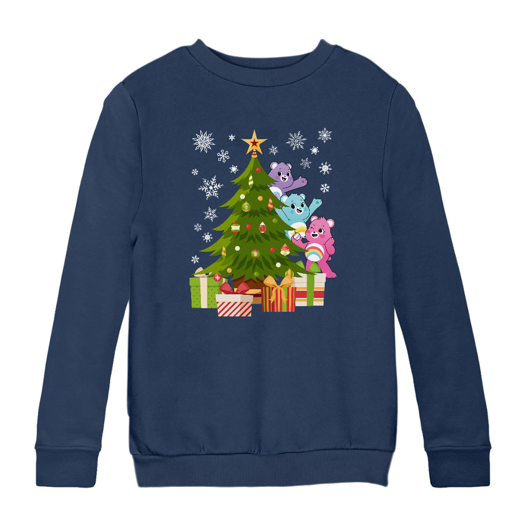 Care Bears UTM Christmas Decorating Xmas Tree Kids Sweatshirt-ALL + EVERY