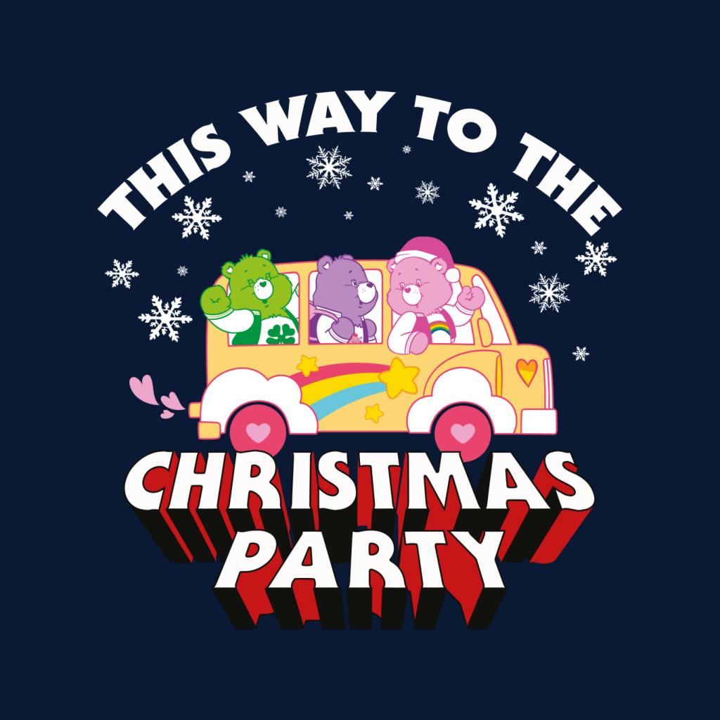 Care Bears Christmas This Way To The Christmas Party Men's T-Shirt-ALL + EVERY