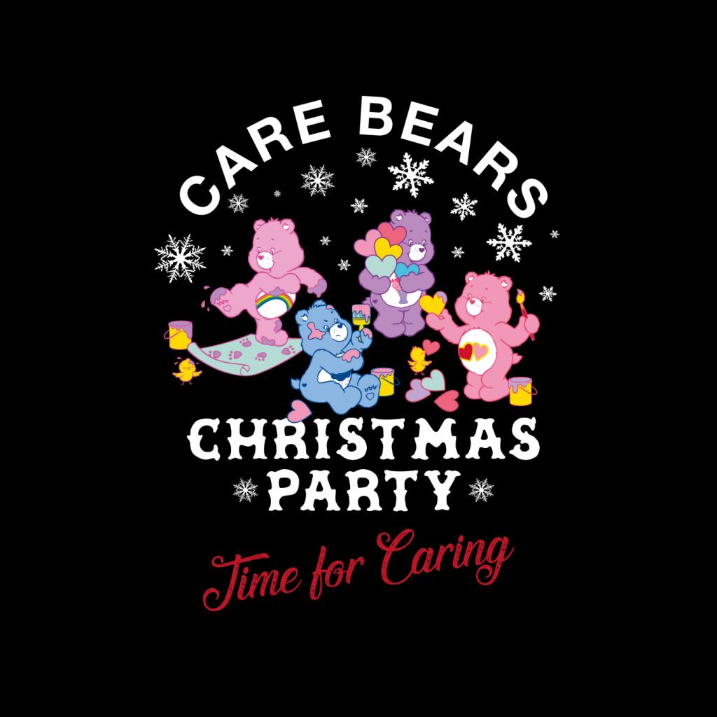 Care Bears Christmas Party Time For Caring Men's T-Shirt-ALL + EVERY