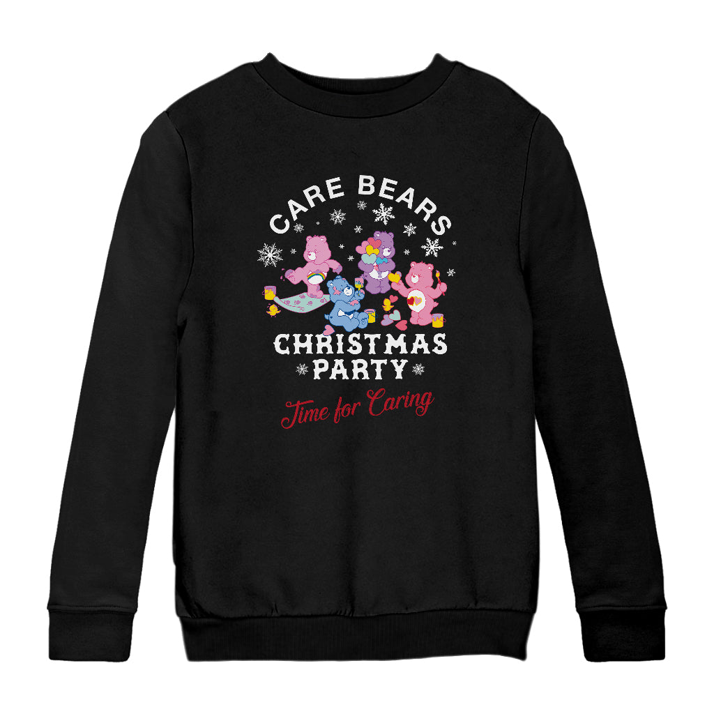 Care Bears Christmas Party Time For Caring Kids Sweatshirt-ALL + EVERY