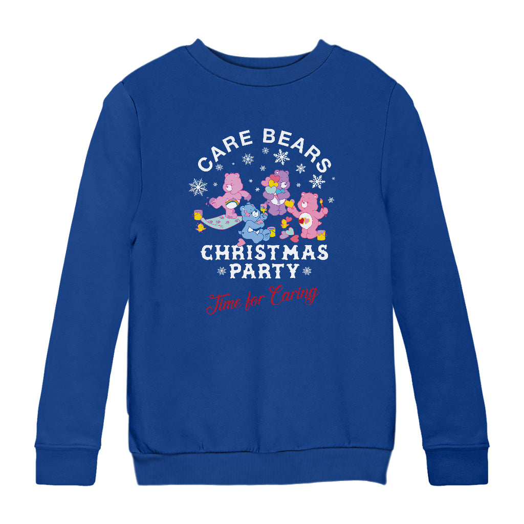 Care Bears Christmas Party Time For Caring Kids Sweatshirt-ALL + EVERY