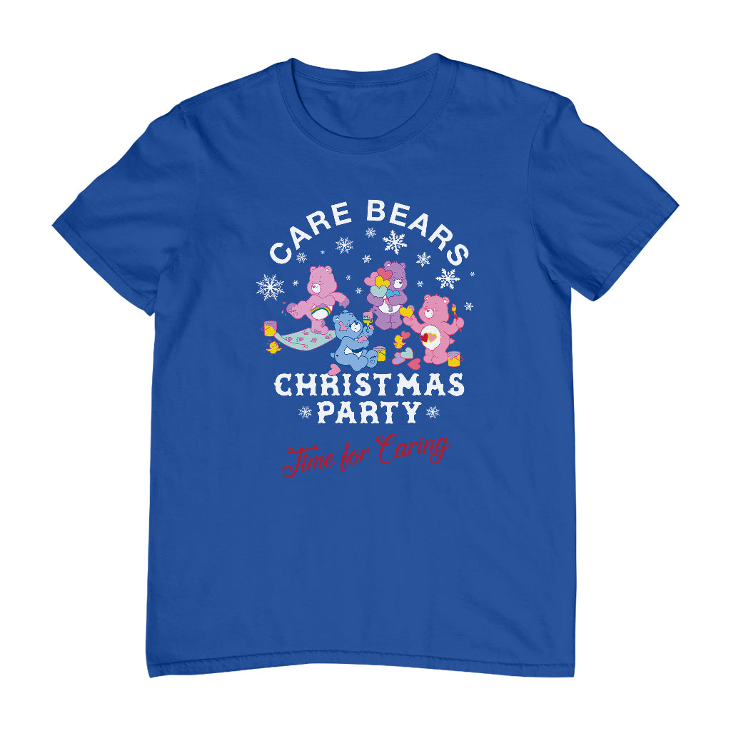 Care Bears Christmas Party Time For Caring Men's T-Shirt-ALL + EVERY