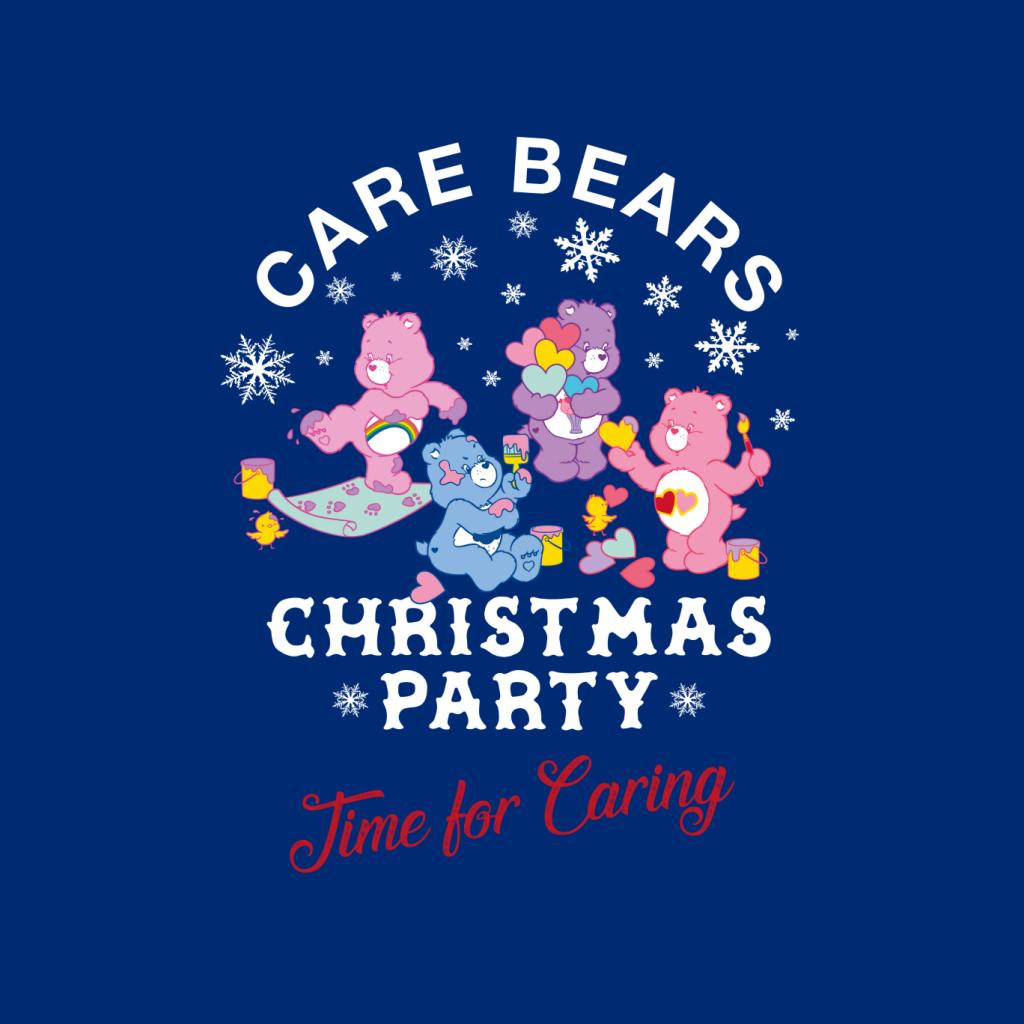 Care Bears Christmas Party Time For Caring Men's T-Shirt-ALL + EVERY