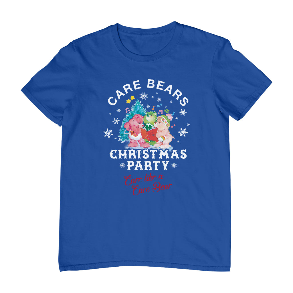 Care Bears Christmas Party Care Like A Care Bear Men's T-Shirt-ALL + EVERY