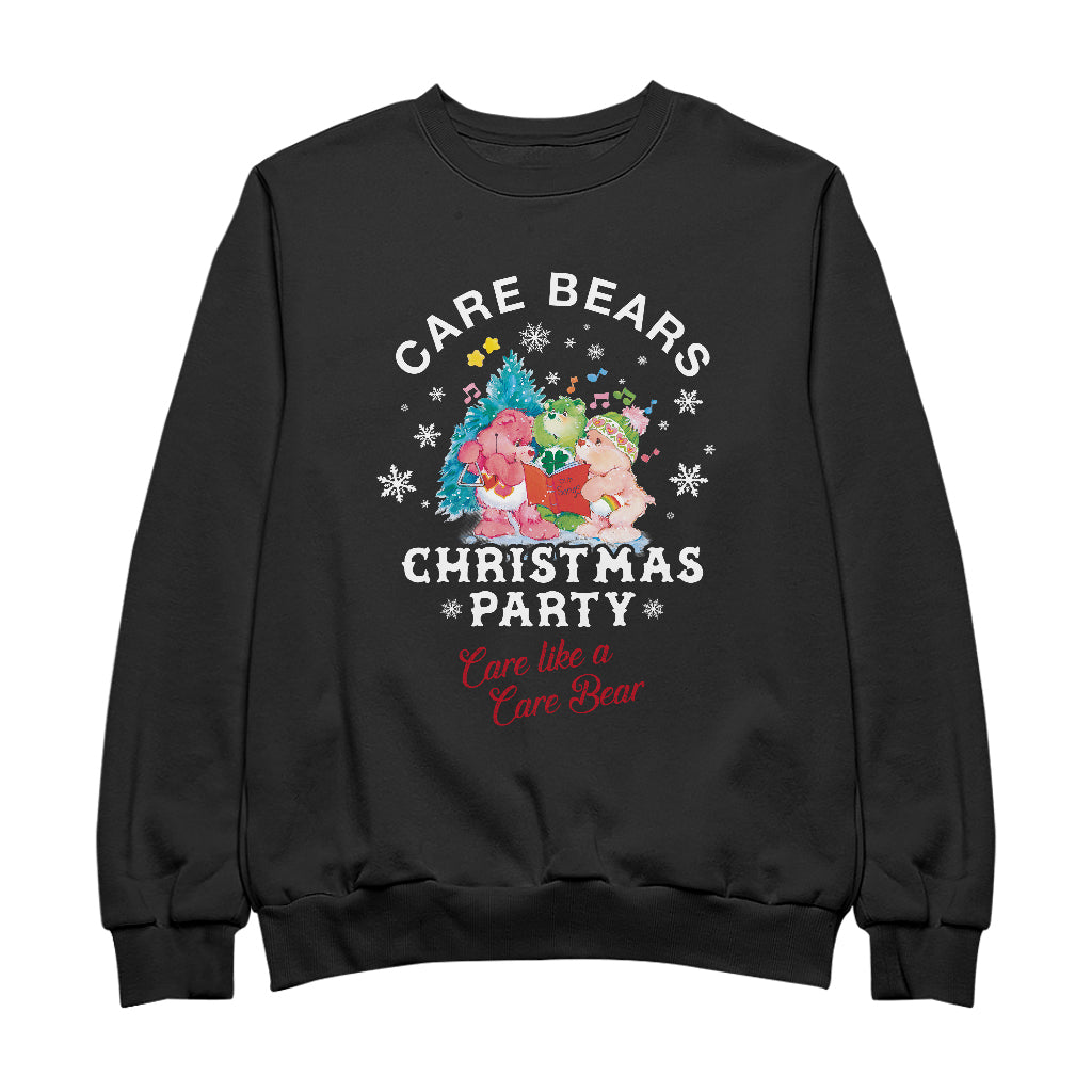 Care Bears Christmas Party Care Like A Care Bear Women's Sweatshirt-ALL + EVERY