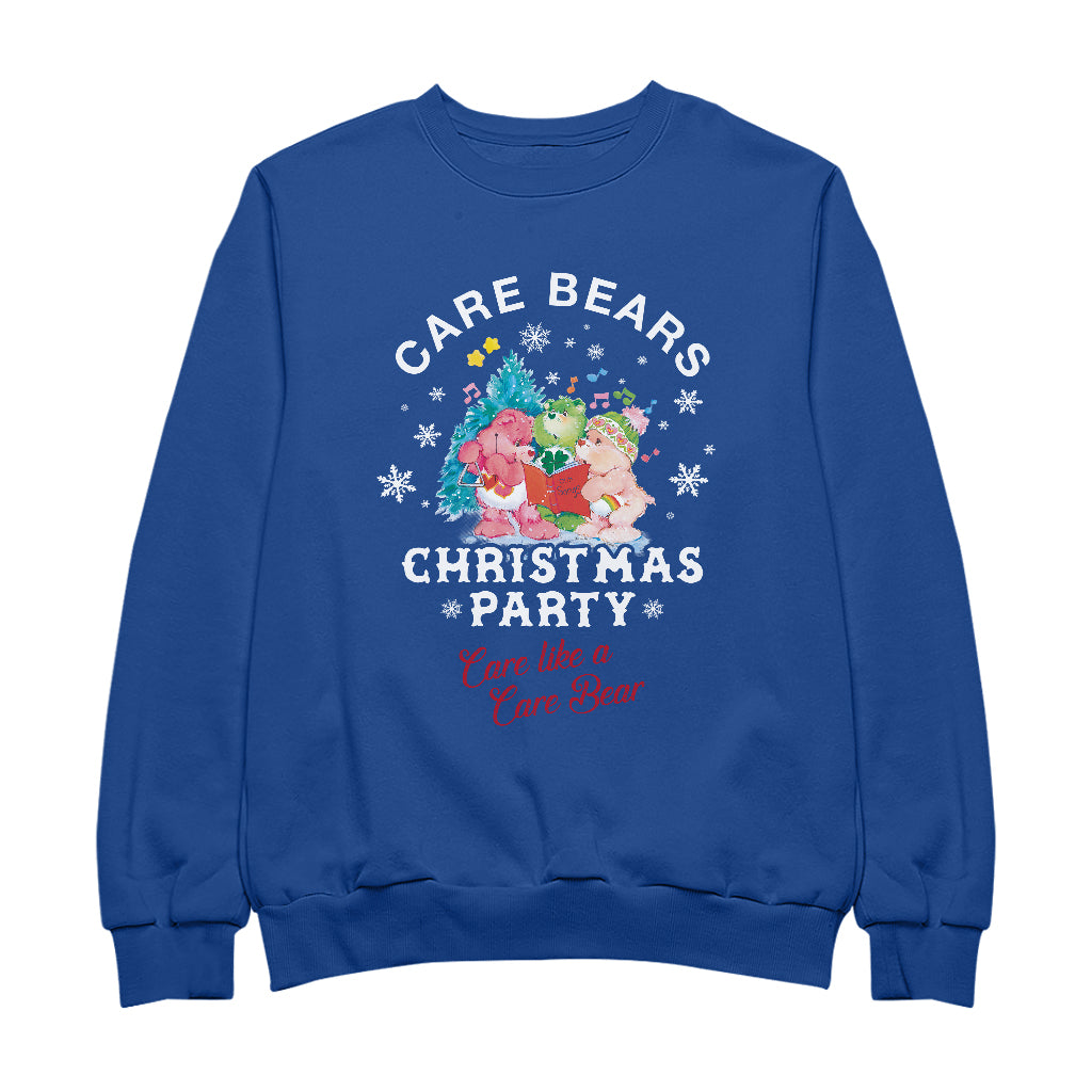 Care Bears Christmas Party Care Like A Care Bear Women's Sweatshirt-ALL + EVERY