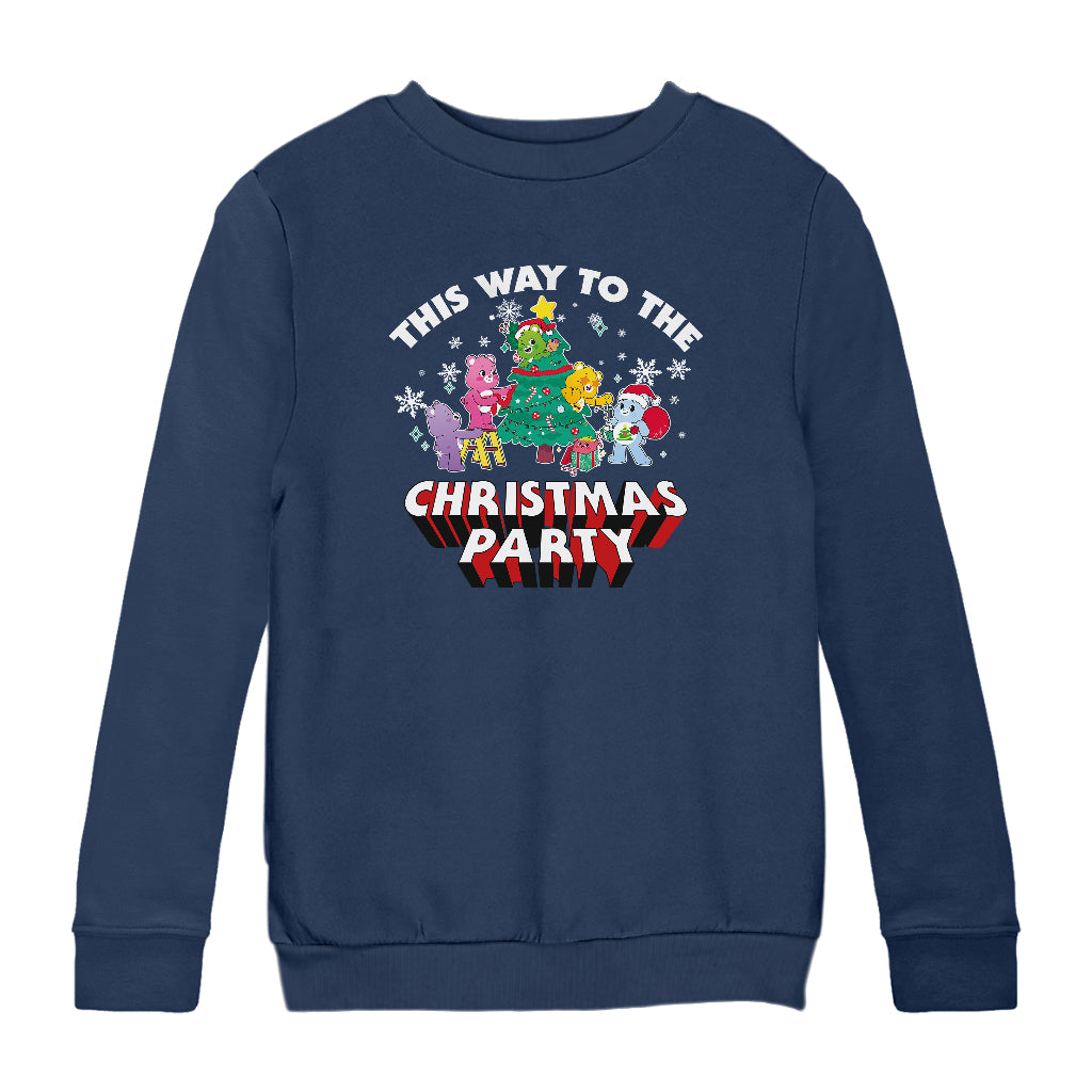 Care Bears UTM Christmas Party Lets Decorate The Tree Kids Sweatshirt-ALL + EVERY