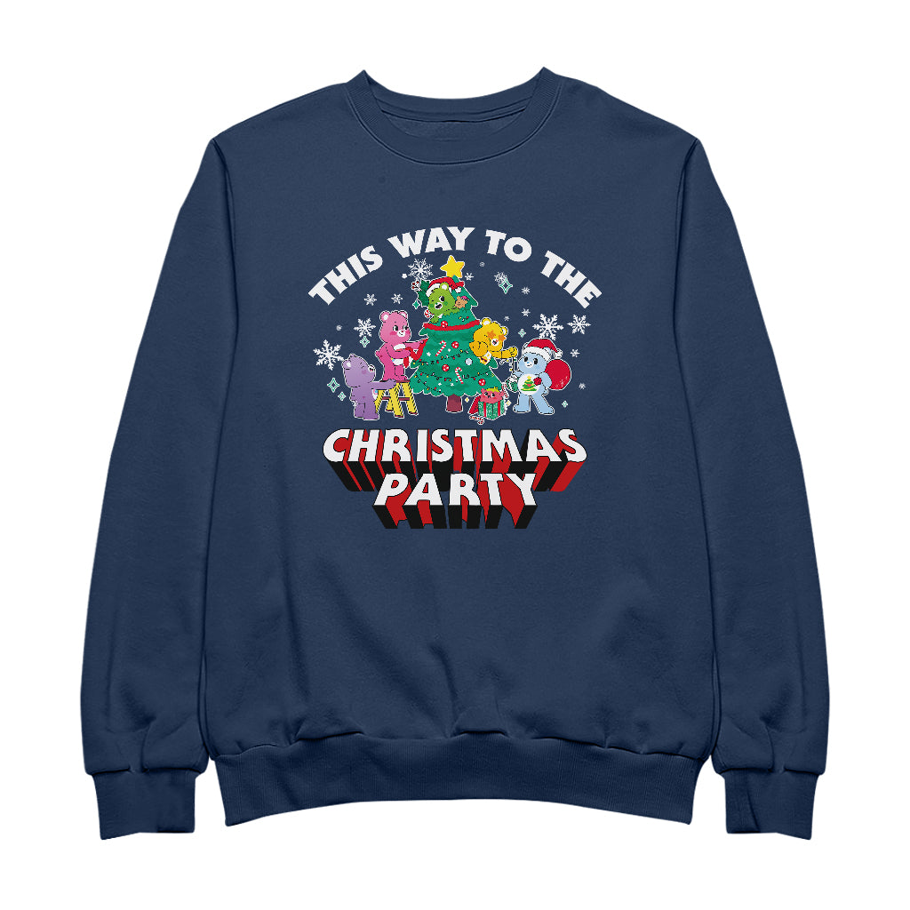 Care Bears UTM Christmas Party Lets Decorate The Tree Men's Sweatshirt-ALL + EVERY