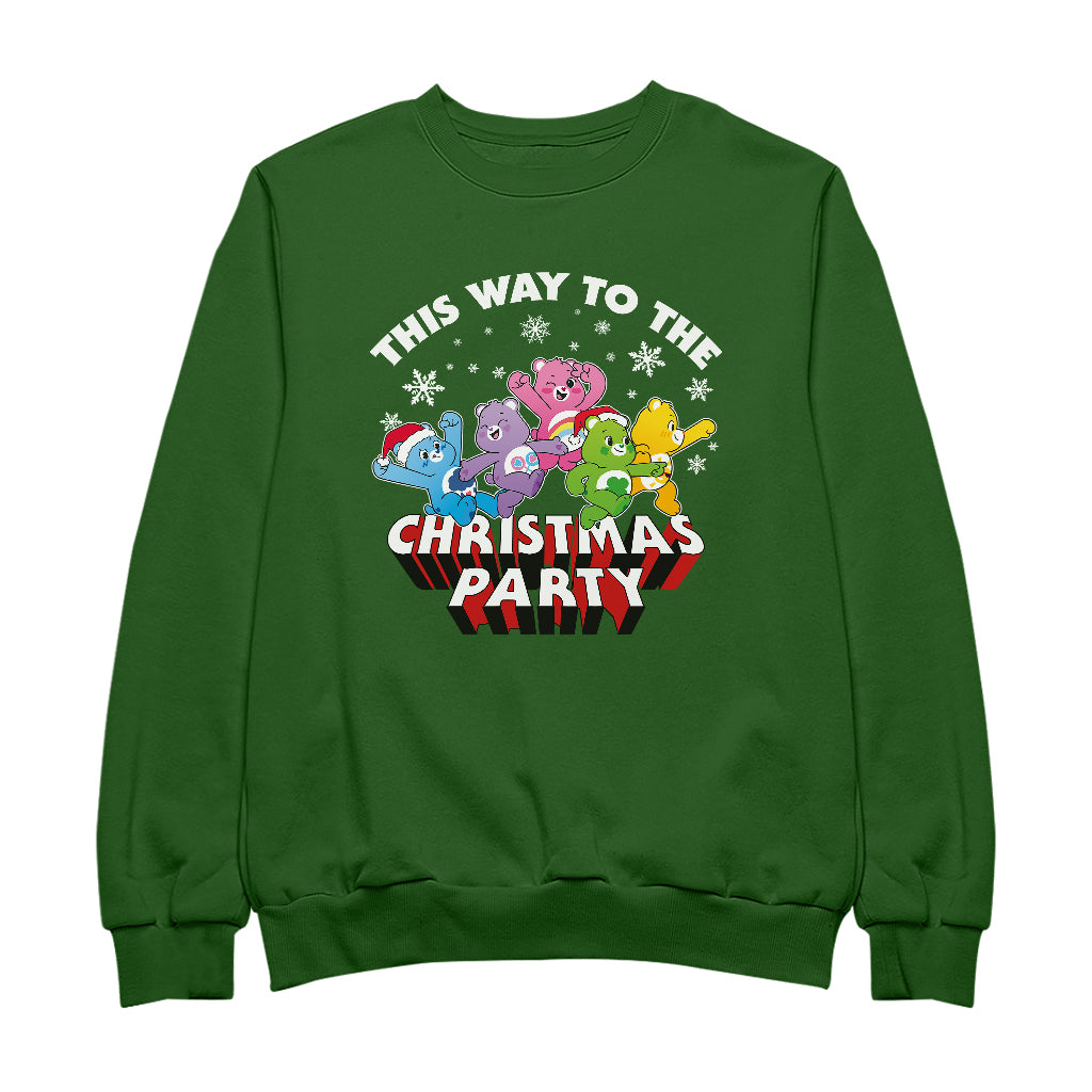 Care Bears UTM Christmas Party Excitement Women's Sweatshirt-ALL + EVERY