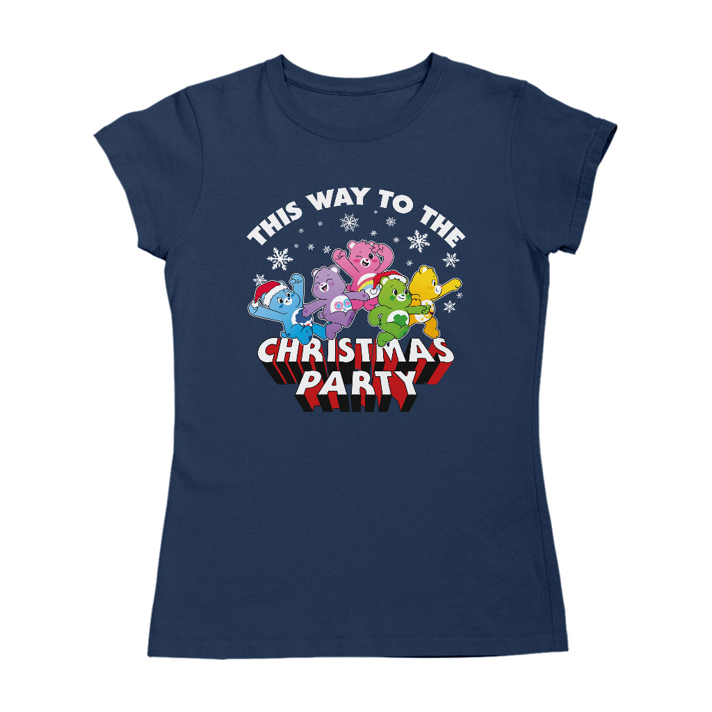 Care Bears UTM Christmas Party Excitement Women's T-Shirt-ALL + EVERY