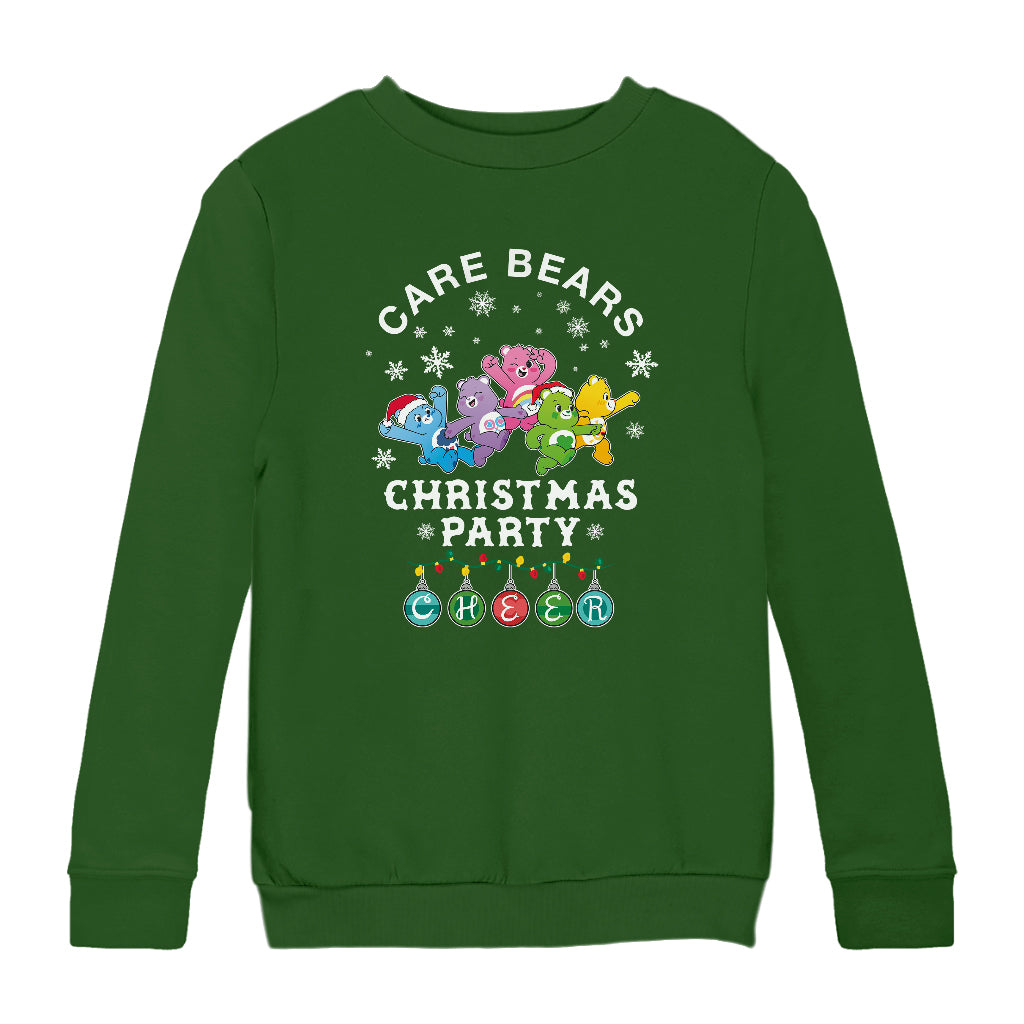 Care Bears UTM Christmas Party Bauble Xmas Light Cheer Kids Sweatshirt-ALL + EVERY
