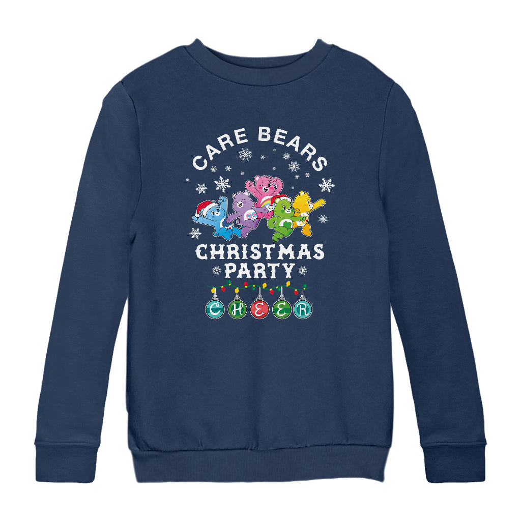 Care Bears UTM Christmas Party Bauble Xmas Light Cheer Kids Sweatshirt-ALL + EVERY
