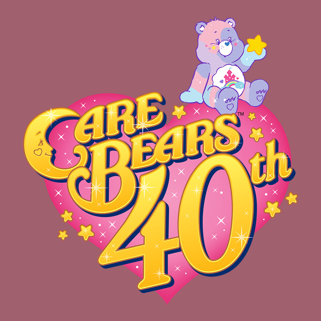 Care Bears 40th Anniversary Care A Lot Men's Organic T-Shirt-ALL + EVERY