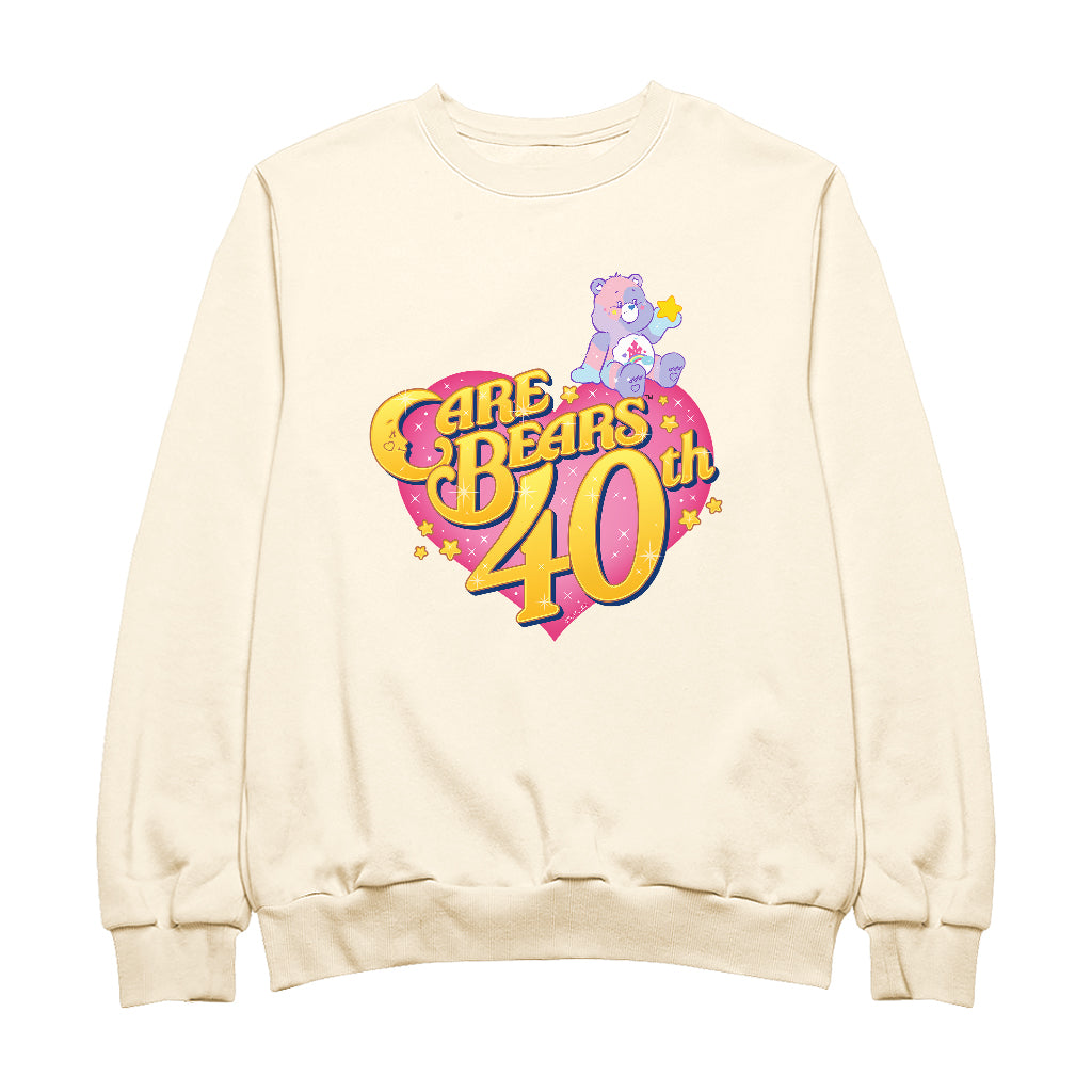 Care Bears 40th Anniversary Care A Lot Men's Sweatshirt-ALL + EVERY