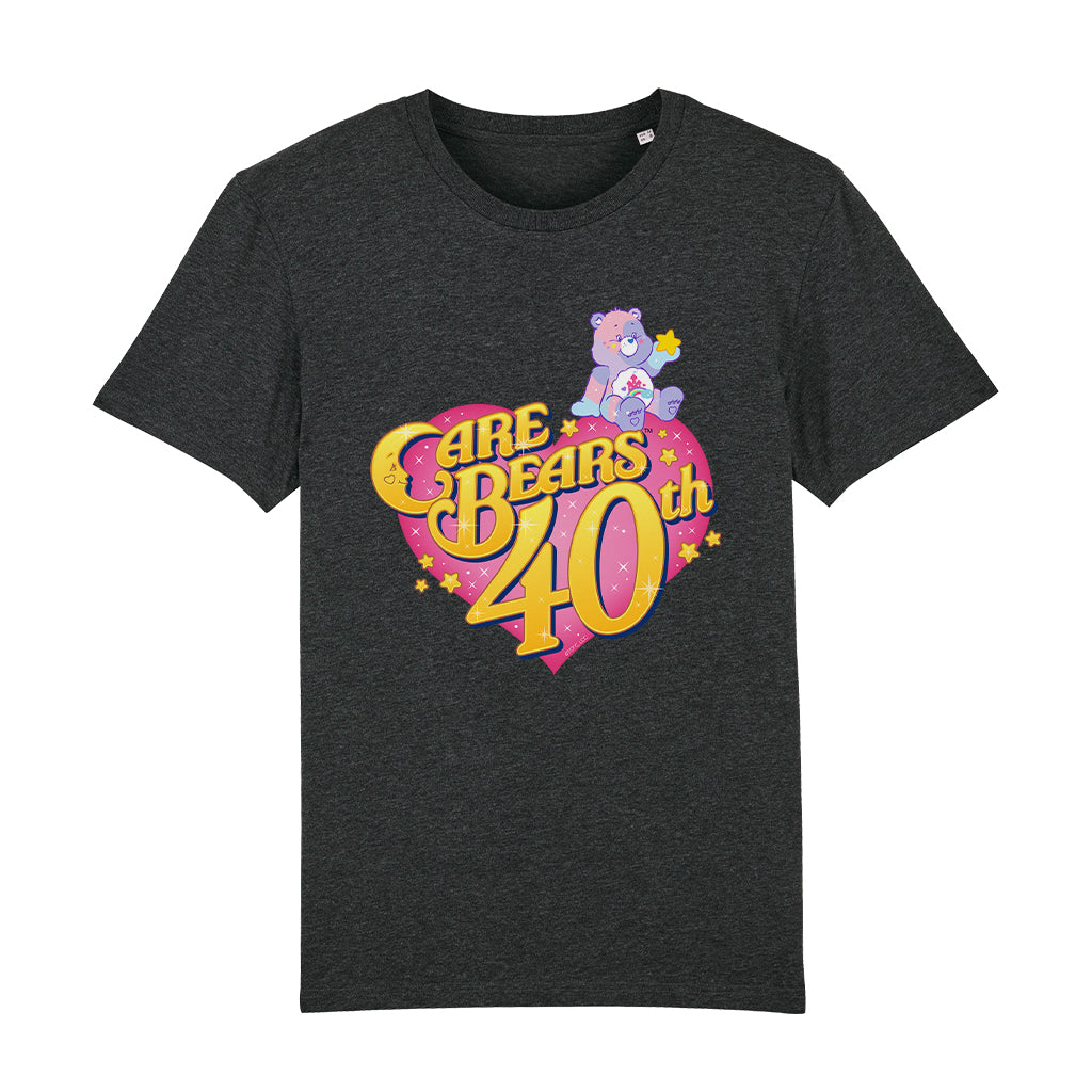 Care Bears 40th Anniversary Care A Lot Men's Organic T-Shirt-ALL + EVERY