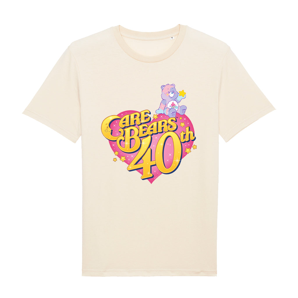 Care Bears 40th Anniversary Care A Lot Men's Organic T-Shirt-ALL + EVERY