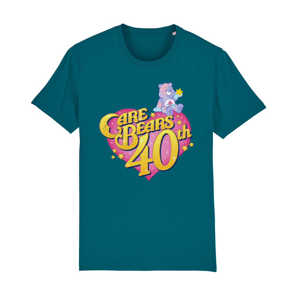 Care Bears 40th Anniversary Care A Lot Men's Organic T-Shirt-ALL + EVERY