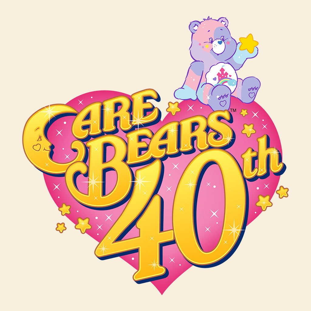 Care Bears 40th Anniversary Care A Lot Men's Sweatshirt-ALL + EVERY